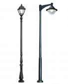Парковые фонари с 1 светильником